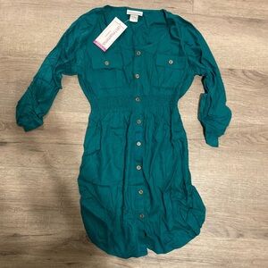 Oh Mama! Green Long Sleeve NWT